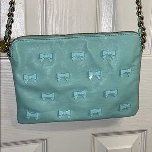 Betsy Johnson Aqua shoulder bag